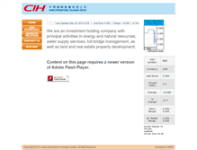Tablet Screenshot of cihgrp.net